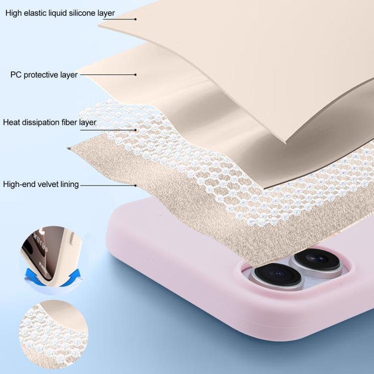 Flüssigsilikon Full Coverage MagSafe Handyhülle, für iPhone 17 Pro Max, für iPhone 17 Pro, für iPhone 17, für iPhone Air