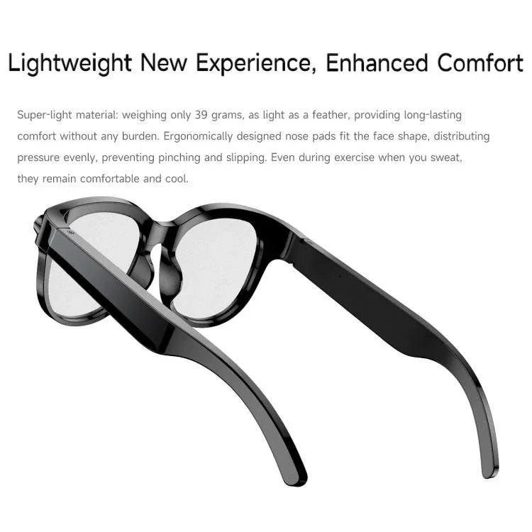 M89 2MP KI-Smartbrille mit Unterstützung für Bluetooth-Anrufe und intelligentem KI-Sprachassistenten