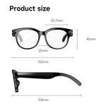 M89 2MP KI-Smartbrille mit Unterstützung für Bluetooth-Anrufe und intelligentem KI-Sprachassistenten