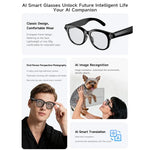 M89 2MP KI-Smartbrille mit Unterstützung für Bluetooth-Anrufe und intelligentem KI-Sprachassistenten