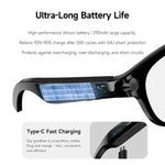 M89 2MP KI-Smartbrille mit Unterstützung für Bluetooth-Anrufe und intelligentem KI-Sprachassistenten
