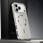 Mattiertes magnetisches Schutzgehäuse MagSafe Handyhülle aus Metalllegierung, für iPhone 17 Pro Max, für iPhone 17 Pro, für iPhone 17, für iPhone Air, für iPhone 16 Pro Max, für iPhone 16 Pro, für iPhone 15 Pro Max, für iPhone 15 Pro