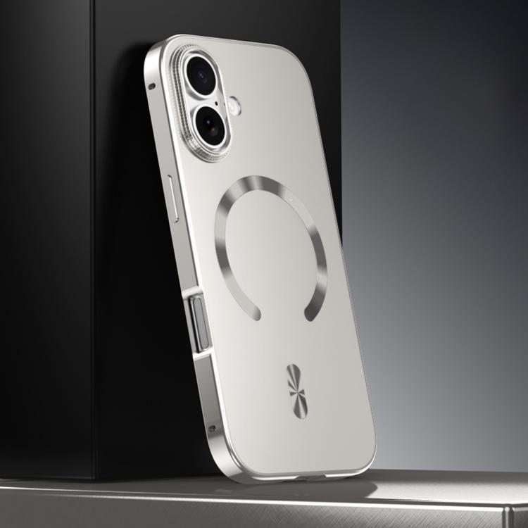 Mattiertes magnetisches Schutzgehäuse MagSafe Handyhülle aus Metalllegierung, für iPhone 17 Pro Max, für iPhone 17 Pro, für iPhone 17, für iPhone Air, für iPhone 16 Pro Max, für iPhone 16 Pro, für iPhone 15 Pro Max, für iPhone 15 Pro