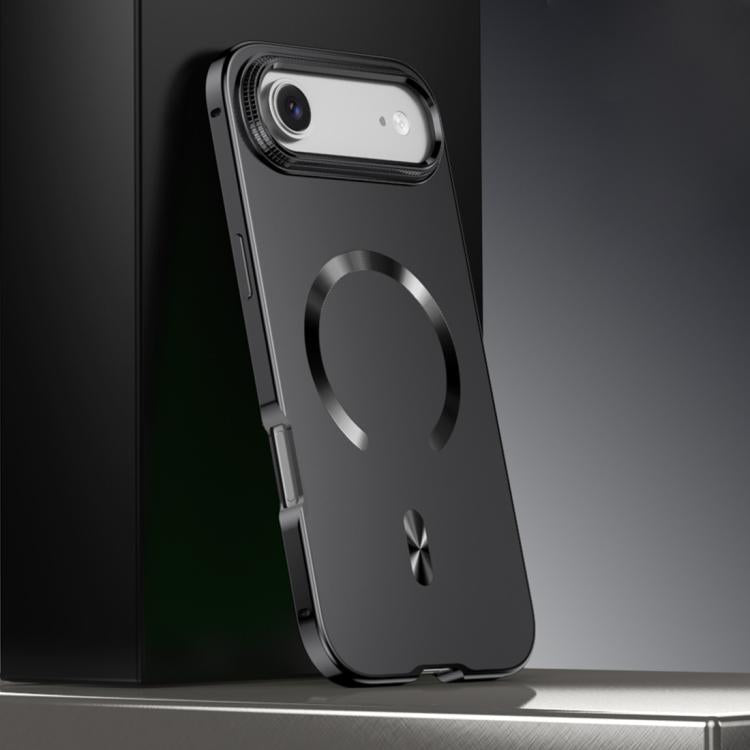 Mattiertes magnetisches Schutzgehäuse MagSafe Handyhülle aus Metalllegierung, für iPhone 17 Pro Max, für iPhone 17 Pro, für iPhone 17, für iPhone Air, für iPhone 16 Pro Max, für iPhone 16 Pro, für iPhone 15 Pro Max, für iPhone 15 Pro