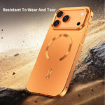 Mattiertes magnetisches Schutzgehäuse MagSafe Handyhülle aus Metalllegierung, für iPhone 17 Pro Max, für iPhone 17 Pro, für iPhone 17, für iPhone Air, für iPhone 16 Pro Max, für iPhone 16 Pro, für iPhone 15 Pro Max, für iPhone 15 Pro