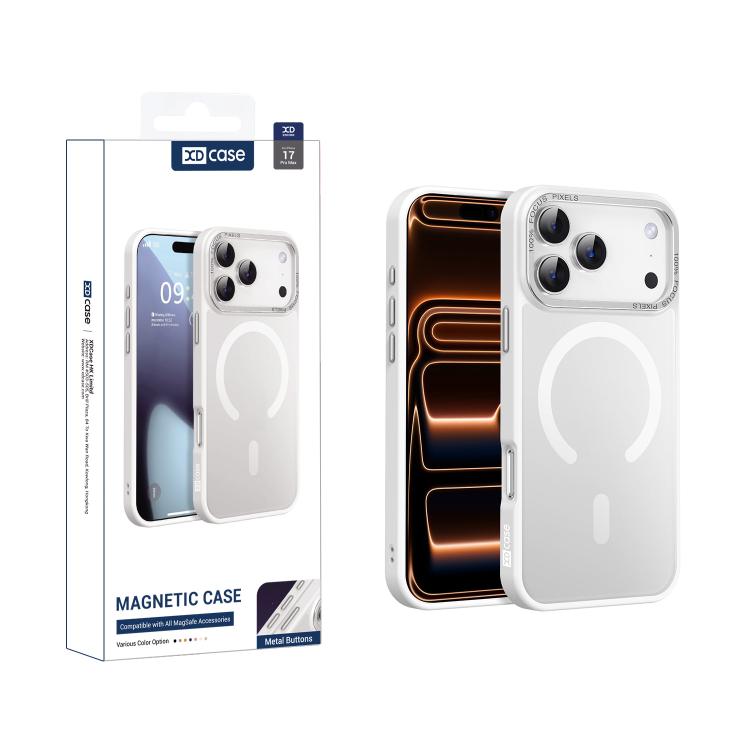 XDcase Metalllinsenrahmen Skin Feel Magnetische Handyhülle, Für iPhone 17 Pro Max, Für iPhone 17 Pro, Für iPhone 17