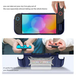 Rutschfeste strukturierte TPU-Hybrid-PC-Schutzhülle für Gaming-Konsolen mit Kartenfach, für Nintendo Switch 2