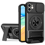 Lens Sliding Window Multifunctional Magnetic Shockproof Phone Case, For iPhone 13 Pro Max, For iPhone 13 Pro, For iPhone 12 Pro Max, For iPhone 11 Pro Max, For iPhone 11
