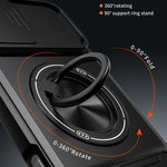 Lens Sliding Window Multifunctional Magnetic Shockproof Phone Case, For iPhone 16 Plus, For iPhone 16, For iPhone 15 Pro Max, For iPhone 15 Pro, For iPhone 15, For iPhone 14 Plus, For iPhone 14, For iPhone 14 Pro, For iPhone 14 Pro Max
