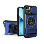 Lens Sliding Window Multifunctional Magnetic Shockproof Phone Case, For iPhone 13, For iPhone 12, For iPhone 12 Pro Max, For iPhone 12 Pro, For iPhone 11 Pro Max, For iPhone 11, For iPhone XS Max