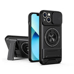Lens Sliding Window Multifunctional Magnetic Shockproof Phone Case, For iPhone 13, For iPhone 12, For iPhone 12 Pro Max, For iPhone 12 Pro, For iPhone 11 Pro Max, For iPhone 11, For iPhone XS Max