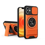 Lens Sliding Window Multifunctional Magnetic Shockproof Phone Case, For iPhone 13, For iPhone 12, For iPhone 12 Pro Max, For iPhone 12 Pro, For iPhone 11 Pro Max, For iPhone 11, For iPhone XS Max