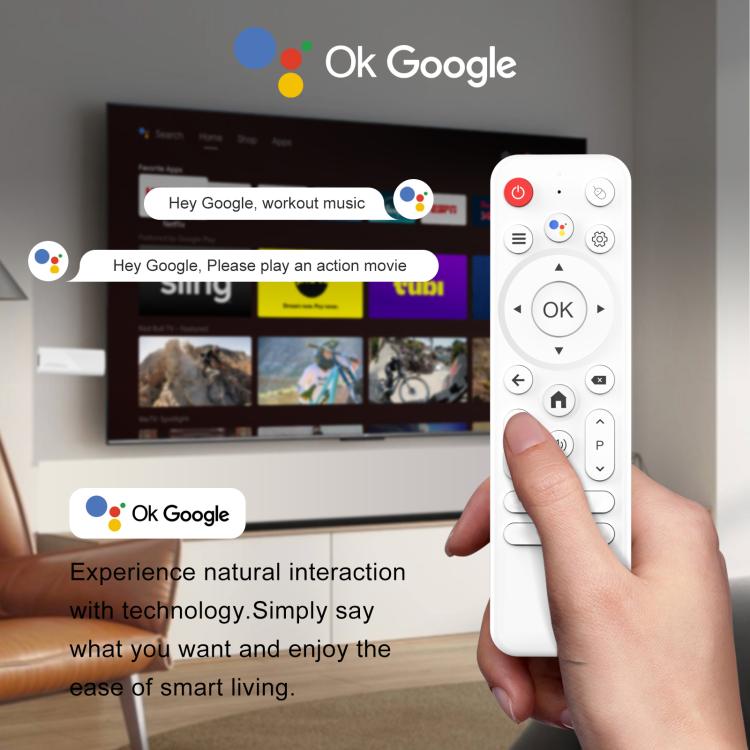 H96 Max H313 Android 14 Mini HD TV-Stick mit Fernbedienung, ARM Cortex-A53 Quad-Core, 2GB+16GB, 2GB+8GB