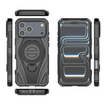Metallische Schwenkhalterung mit Sternring Magnetische Handyhülle, Für iPhone 17 Pro Max, Für iPhone 17 Pro, Für iPhone 17, Für iPhone Air, Für iPhone 16 Pro Max, Für iPhone 16 Pro, Für iPhone 16