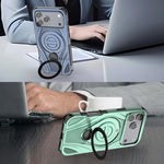Metallische Schwenkhalterung mit Sternring Magnetische Handyhülle, Für iPhone 17 Pro Max, Für iPhone 17 Pro, Für iPhone 17, Für iPhone Air, Für iPhone 16 Pro Max, Für iPhone 16 Pro, Für iPhone 16