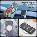 Metallische Schwenkhalterung mit Sternring Magnetische Handyhülle, Für iPhone 17 Pro Max, Für iPhone 17 Pro, Für iPhone 17, Für iPhone Air, Für iPhone 16 Pro Max, Für iPhone 16 Pro, Für iPhone 16
