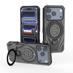 Metallische Schwenkhalterung mit Sternring Magnetische Handyhülle, Für iPhone 17 Pro Max, Für iPhone 17 Pro, Für iPhone 17, Für iPhone Air, Für iPhone 16 Pro Max, Für iPhone 16 Pro, Für iPhone 16