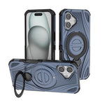 Metallische Schwenkhalterung mit Sternring Magnetische Handyhülle, Für iPhone 17 Pro Max, Für iPhone 17 Pro, Für iPhone 17, Für iPhone Air, Für iPhone 16 Pro Max, Für iPhone 16 Pro, Für iPhone 16