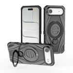 Metallische Schwenkhalterung mit Sternring Magnetische Handyhülle, Für iPhone 17 Pro Max, Für iPhone 17 Pro, Für iPhone 17, Für iPhone Air, Für iPhone 16 Pro Max, Für iPhone 16 Pro, Für iPhone 16