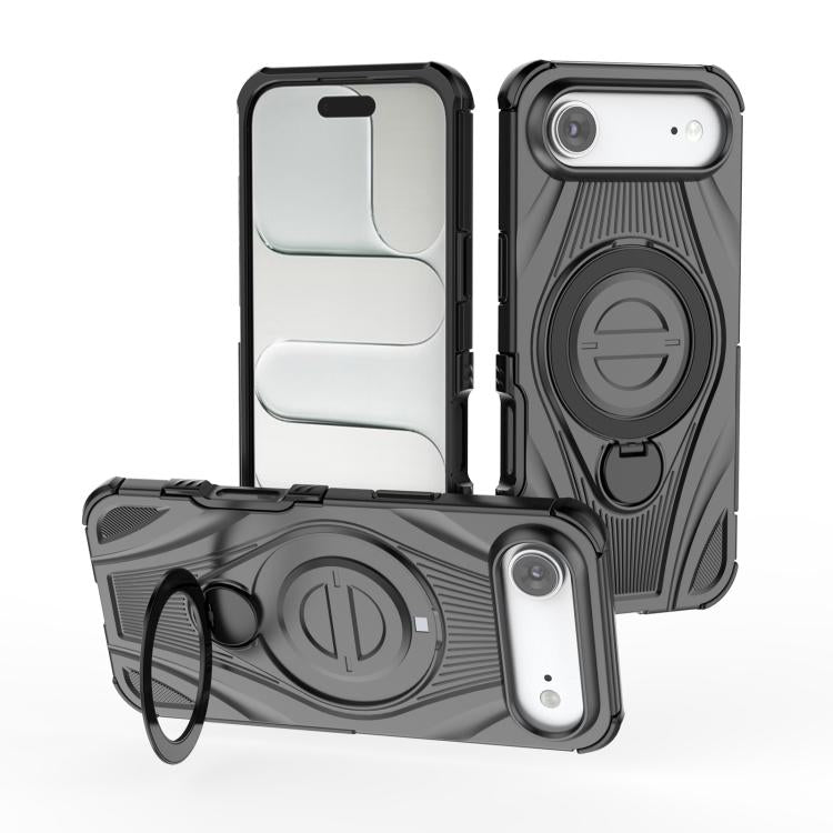 Metallische Schwenkhalterung mit Sternring Magnetische Handyhülle, Für iPhone 17 Pro Max, Für iPhone 17 Pro, Für iPhone 17, Für iPhone Air, Für iPhone 16 Pro Max, Für iPhone 16 Pro, Für iPhone 16