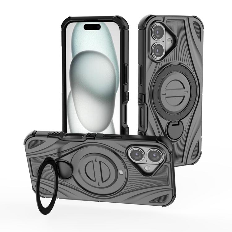 Metallische Schwenkhalterung mit Sternring Magnetische Handyhülle, Für iPhone 17 Pro Max, Für iPhone 17 Pro, Für iPhone 17, Für iPhone Air, Für iPhone 16 Pro Max, Für iPhone 16 Pro, Für iPhone 16