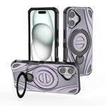 Metallische Schwenkhalterung mit Sternring Magnetische Handyhülle, Für iPhone 17 Pro Max, Für iPhone 17 Pro, Für iPhone 17, Für iPhone Air, Für iPhone 16 Pro Max, Für iPhone 16 Pro, Für iPhone 16