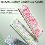 AULA F3099 99 Tasten RGB Beleuchtung Tri-Mode Gaming-Tastatur