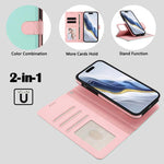 Abnehmbare Litchi-Struktur Magnetische Seiten-Patch Vegane Leder-Handyhülle, Für iPhone 13 Pro Max, Für iPhone 13 Pro, Für iPhone 13, Für iPhone 12 / 12 Pro, Für iPhone 12 Pro Max, Für iPhone 11 Pro Max, Für iPhone 11, Für iPhone 11 Pro