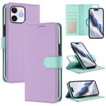Abnehmbare Litchi-Struktur Magnetische Seiten-Patch Vegane Leder-Handyhülle, Für iPhone 13 Pro Max, Für iPhone 13 Pro, Für iPhone 13, Für iPhone 12 / 12 Pro, Für iPhone 12 Pro Max, Für iPhone 11 Pro Max, Für iPhone 11, Für iPhone 11 Pro
