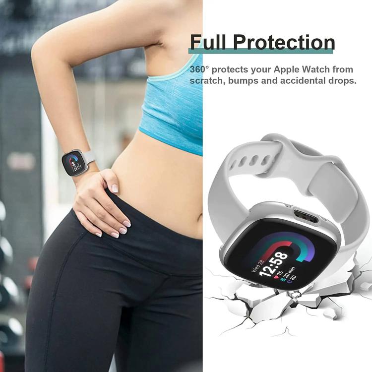 xDfind Full-coverage TPU Watch Protective Cover, For Fitbit Versa 4, For Fitbit Versa 3