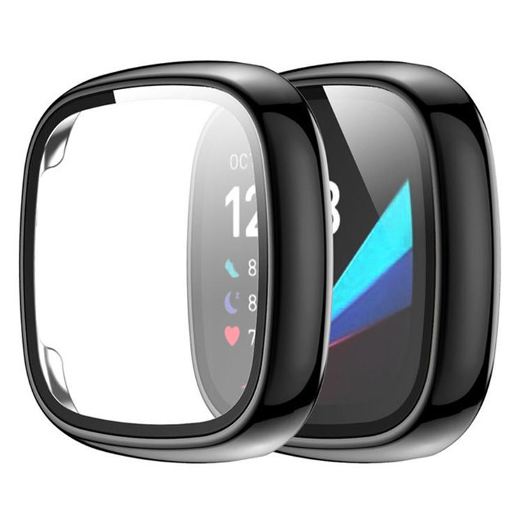 xDfind Tempered Film Integrated PC Watch Protective Cover, For Fitbit Versa 4, For Fitbit Versa 3