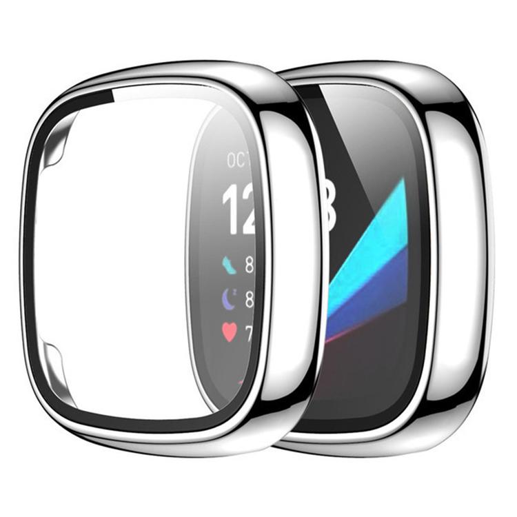 xDfind Tempered Film Integrated PC Watch Protective Cover, For Fitbit Versa 4, For Fitbit Versa 3