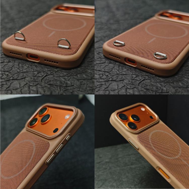 Magnetische Handyhülle aus hautfreundlichem PC + Tech-Stoff, für iPhone 17 Pro Max, für iPhone 17 Pro
