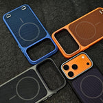 Magnetische Handyhülle aus hautfreundlichem PC + Tech-Stoff, für iPhone 17 Pro Max, für iPhone 17 Pro