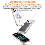 Ice Armor Magnetic PC Hybrid TPU Phone Case, For iPhone 17 Pro Max, For iPhone 17 Pro, For iPhone Air