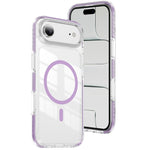 Crystal Shield Clear Magnetic Acrylic Hybrid TPU Phone Case, For iPhone Air, For iPhone 16 Pro Max, For iPhone 16 Pro, For iPhone 16 Plus, For iPhone 16, For iPhone 15 Pro Max