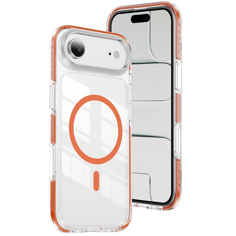 Crystal Shield Clear Magnetic Acrylic Hybrid TPU Phone Case, For iPhone 17 Pro Max, For iPhone 17 Pro, For iPhone 17, For iPhone Air, For iPhone 16 Pro Max, For iPhone 16 Pro