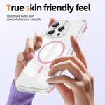 Crystal Shield durchsichtige magnetische Acryl Hybrid TPU Handyhülle, Für iPhone 16 Plus, Für iPhone 16, Für iPhone 15 Pro Max, Für iPhone 15 Pro, Für iPhone 15 Plus, Für iPhone 15