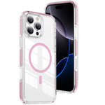 Crystal Shield durchsichtige magnetische Acryl Hybrid TPU Handyhülle, Für iPhone 16 Plus, Für iPhone 16, Für iPhone 15 Pro Max, Für iPhone 15 Pro, Für iPhone 15 Plus, Für iPhone 15