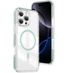 Crystal Shield durchsichtige magnetische Acryl Hybrid TPU Handyhülle, Für iPhone 16 Plus, Für iPhone 16, Für iPhone 15 Pro Max, Für iPhone 15 Pro, Für iPhone 15 Plus, Für iPhone 15