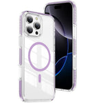 Crystal Shield durchsichtige magnetische Acryl Hybrid TPU Handyhülle, Für iPhone 16 Plus, Für iPhone 16, Für iPhone 15 Pro Max, Für iPhone 15 Pro, Für iPhone 15 Plus, Für iPhone 15