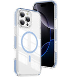 Crystal Shield durchsichtige magnetische Acryl Hybrid TPU Handyhülle, Für iPhone 16 Plus, Für iPhone 16, Für iPhone 15 Pro Max, Für iPhone 15 Pro, Für iPhone 15 Plus, Für iPhone 15