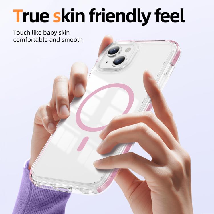 Kristallschild durchsichtige magnetische Acryl-Hybrid-TPU-Handyhülle, für iPhone 14 Plus, für iPhone 14 / 13, für iPhone 14 Pro, für iPhone 14 Pro Max, für iPhone 13 Pro Max, für iPhone 13 Pro