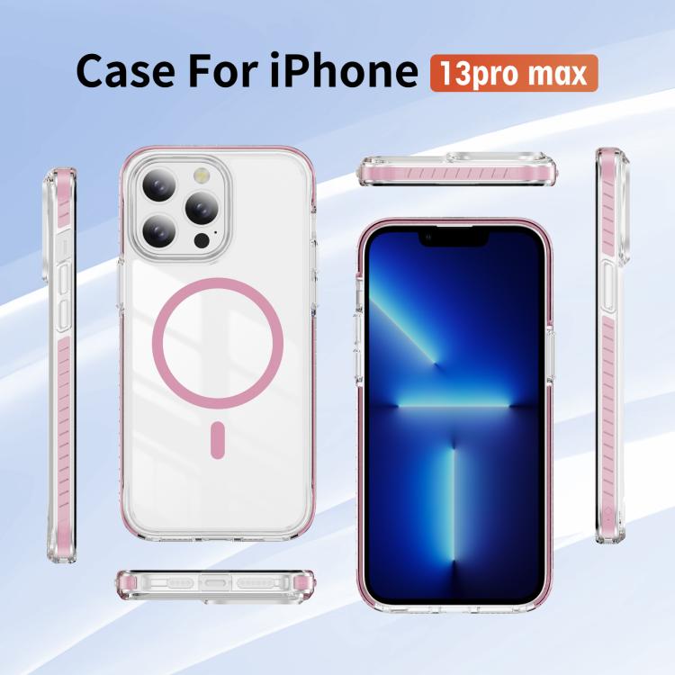 Crystal Shield Klare Magnetische Acryl Hybrid TPU Handyhülle, Für iPhone 12 / 12 Pro, Für iPhone 12 Pro Max