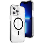 Crystal Shield Klare Magnetische Acryl Hybrid TPU Handyhülle, Für iPhone 12 / 12 Pro, Für iPhone 12 Pro Max