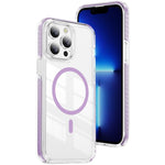 Crystal Shield Klare Magnetische Acryl Hybrid TPU Handyhülle, Für iPhone 12 / 12 Pro, Für iPhone 12 Pro Max