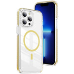 Crystal Shield Klare Magnetische Acryl Hybrid TPU Handyhülle, Für iPhone 12 / 12 Pro, Für iPhone 12 Pro Max