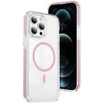 Crystal Shield Klare Magnetische Acryl Hybrid TPU Handyhülle, Für iPhone 12 / 12 Pro, Für iPhone 12 Pro Max