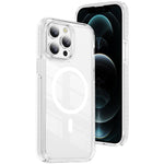 Crystal Shield Klare Magnetische Acryl Hybrid TPU Handyhülle, Für iPhone 12 / 12 Pro, Für iPhone 12 Pro Max