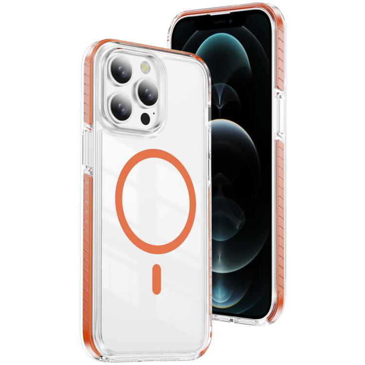 Crystal Shield Klare Magnetische Acryl Hybrid TPU Handyhülle, Für iPhone 12 / 12 Pro, Für iPhone 12 Pro Max